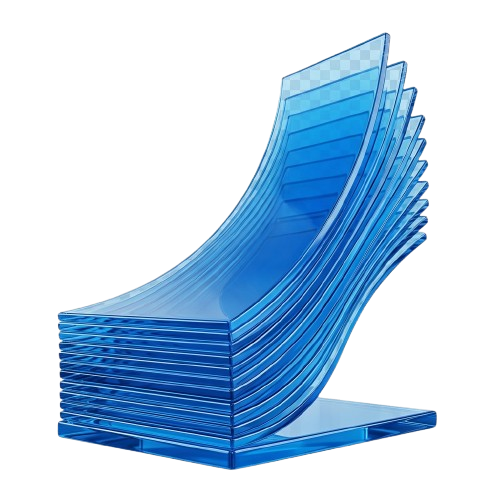 Stacked Glass Web Trader